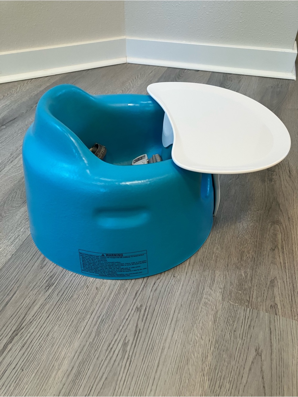 Bumbo Infant Floor Seat Chair, Adjustable Safety Harness - Picture 4 of 7